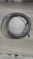 Capteur de vibration en acier inoxydable pour automatisation avec câble d'extension Modèle 330104-00-06-90-02-00