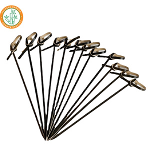 Brochettes et cure-dents en bambou jetables écologiques pour la cuisine et les barbecues - Product Image 2
