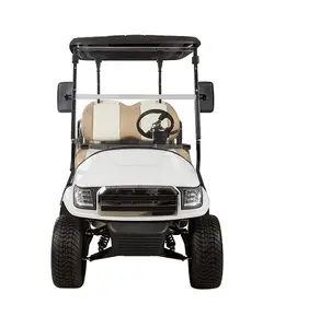 Hai Chỗ Ngồi Lốp Xe Lớn 48V 4000W Động Cơ Và Tay Vịn Lớn Xe Golf Điện Mới