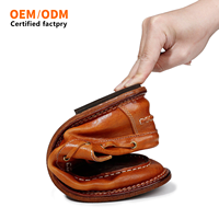 Chaussures en cuir pour homme, mocassins décontractés, chaussures bateau Goodyear Welted, respirantes, style rétro, pour l'été et le bureau