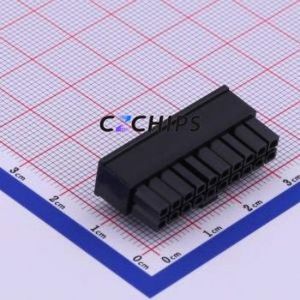 P3025-2*10-BK Housing (Wire-to-Board / Wire-to-Wire) P=3mm Connector 2x10P 3mm 3mm 2 - Product Image 2