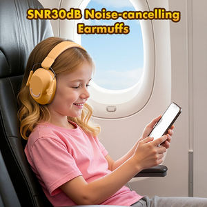 Горячая распродажа: оранжевые наушники с шумоподавлением, детские наушники-гарнитуры для малышей и детей - Product Image 4