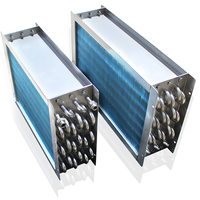 Échangeur de chaleur à condensateur à coque fine en aluminium et tube en cuivre du fabricant d'origine