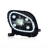 Phares LED modifiés pour Mercedes-Benz Smart, phares LED DRL, clignotants, feux de route, 12V