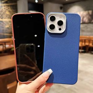 Tùy Chỉnh Mềm TPU Infinix Trường Hợp Điện Thoại Đơn Giản Retro Bò Da Mô Hình Thời Trang Điện Thoại Di Động Cover Quay Lại - Product Image 2