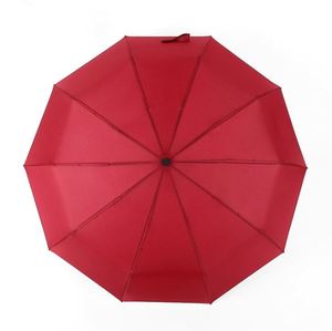 Paraguas Plegable Automático de 3 Secciones, Resistente al Viento, con Logotipo Personalizado, Precio Económico - Product Image 3