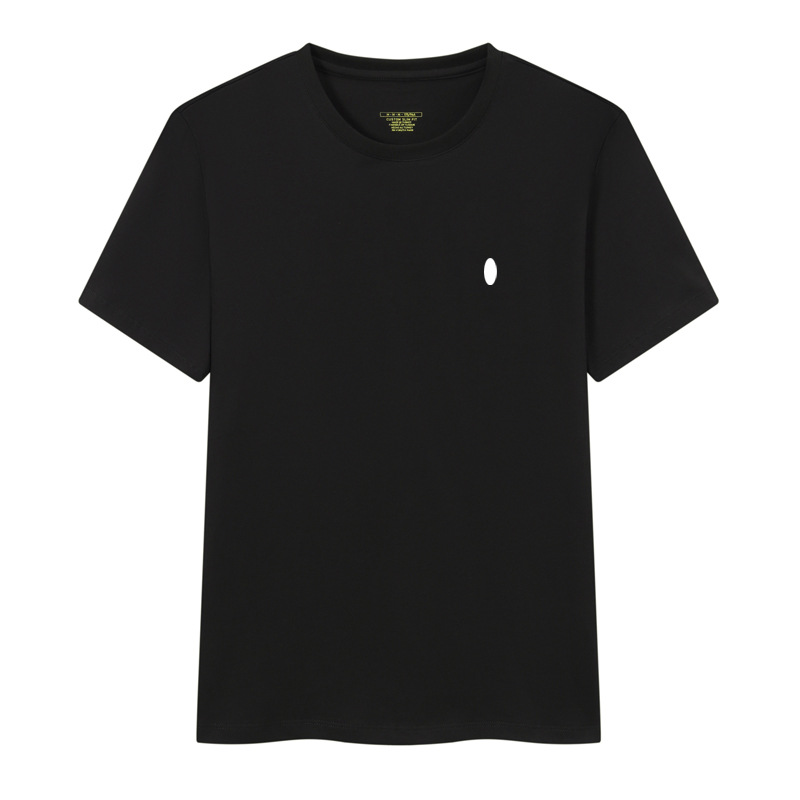 Black with white pony logo