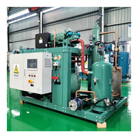 Réservoir séparateur de liquide et de vapeur pour accumulateur de réfrigération, anti-compactage, pour entrepôts frigorifiques et systèmes de climatisation