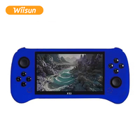 Console de jeu portable X53 avec écran de 5,1 pouces, 8 Go, lecteur de jeux rétro portable avec livres électroniques, musique, vidéo pour cadeau d'enfant Wiisun