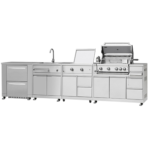 Jardín al aire libre Cocina al aire libre Horno de pizza interior para parrillas de barbacoa para entretenimiento al aire libre - Product Image 6