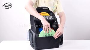 Bolsa de Disc Golf de Muestra Gratuita con Capacidad para 30-35 Discos, Bolsa de Golf Portátil Impermeable para Frisbee, Bolsa Deportiva de Golf - Product Image 3