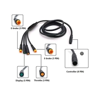 Leviers de frein pour vélo électrique, système de contrôle de la marque KT, étanche pour moteur 500W