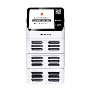 Station de recharge intelligente avec WiFi, 6/12/18/24 emplacements, pour location et partage de batteries externes - Product Image 2