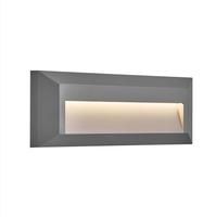 Lampe d'extérieur 2W étanche IP65 pour escalier, applique murale LED en PC à montage en surface pour jardin, vente en gros