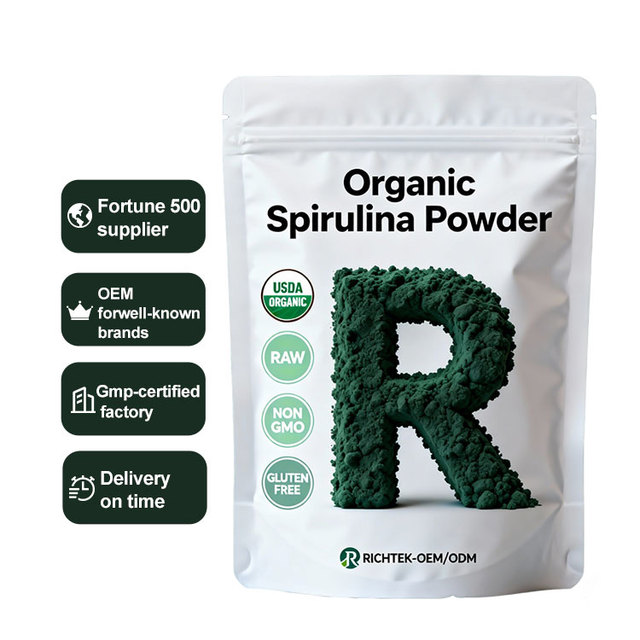 Factory Supply Pure Natural Organic Spirulina Powder Extract for Sale