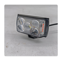 6 Modes Moto Spots Led Lentille Phare Avec DRL Conduite Lumières Travail Lumière Brouillard Lampe Ampoule pour Voiture Camion TY8