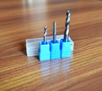 Forets de perçage pour circuits imprimés et fraises diamantées pour circuits imprimés, ensemble de mini-micro-forets CNC pour cartes de circuits imprimés