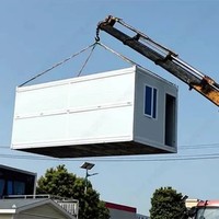 Module résidentiel pliable en acier à panneaux sandwich, extensible, fabriqué par un fabricant de vente directe, personnalisable pour l'exportation