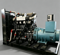 Groupe électrogène diesel stationnaire Shangchai de 1000 kW |   Générateur de secours industriel pour la construction et l'industrie