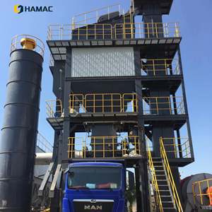 Centrale à béton mobile 120 t/h, neuve, pour la construction de routes en asphalte, avec moteur et pompe pour la fabrication - Product Image 1