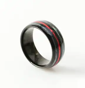 Design innovant Température Changement de couleur Hommes et femmes Bague Acier inoxydable Arc-en-ciel Mood Ring