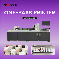 Impresora de Inyección de Tinta Renovix para Vasos de Papel, Impresión de una Sola Pasada con Tintas a Base de Agua para Bolsas de Papel, Impresión CMYK