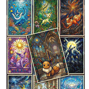 Venta al por mayor: Nueva serie de Shikishi acrílicos de Pokémon con espíritus de lucha de <span class=keywords><strong>anime</strong></span>, juegos de mesa de Pokémon a granel, celebraciones del 30 aniversario - Product Image 6