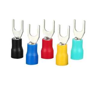 Màu đỏ màu xanh solderless trước cách điện cách điện thiết bị đầu cuối trước cách điện thiết bị đầu cuối vàng đen solderless thiết bị đầu cuối kết nối - Product Image 1