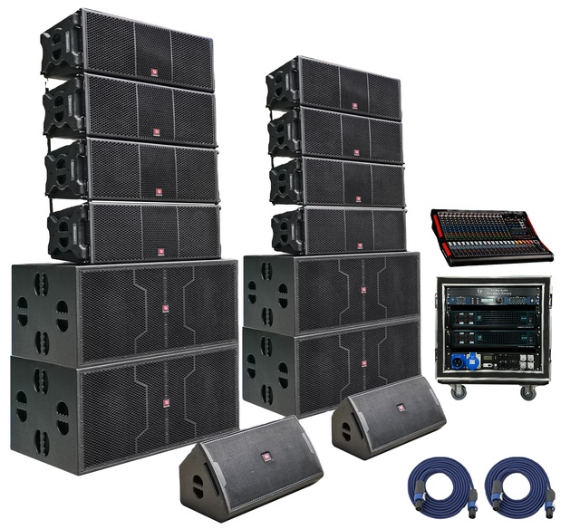 Customized  LA-2122  Double 12 Inch 2 Way Line Array Speaker  Pro Audio Customization for Party Events