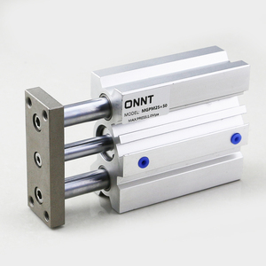 กระบอกลมแบบลูกสูบยืดหดได้ขนาดใหญ่ ช่วงชักยาว รูใหญ่ แบบสองทาง สำหรับเครื่องอัดอากาศ พร้อมรายการราคา - Product Image 5