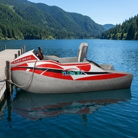 Bateau électrique mini kart à batterie lithium longue autonomie pour adultes, idéal pour les jeux aquatiques et le surf – Approvisionnement direct usine