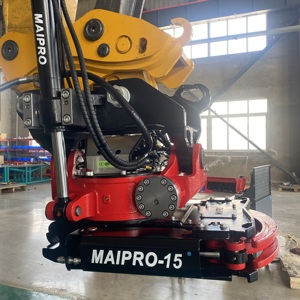 ชุดต่อพ่วงแบบหมุนได้ M-15 MAIPRO สำหรับรถขุดขนาด 12-15 ตัน พร้อมระบบไฮดรอลิกปรับมุมเอียงได้ +-45 องศา - Product Image 4