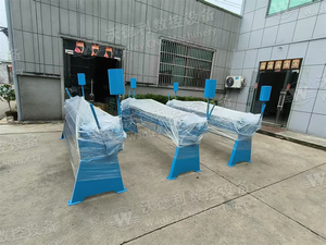 Wadley Manual Metal Stainless Steel Aluminum Plate <b>Sheet</b> Edge Folding Bending Machine 0.3-1.5mm Thickness 2500mm Length - Product Image 2