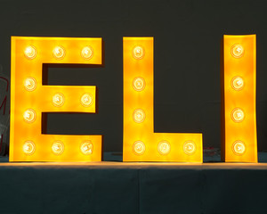 4ft Led số lớn khổng lồ ánh sáng lên chữ dẫn marquee bức thư tình marquee dấu hiệu đám cưới - Product Image 6