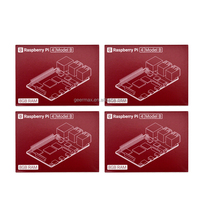 Raspberry Pi 4B 1 2 4 8 GB RAM Cortex-A72 ARM V8 64 bits SoC 1.5GHz Gigabit Ethernet WiFi BLE 4K Vidéo RPi Pi4B 4 Modèle B