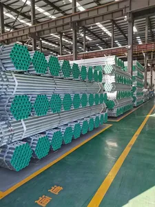 LLow price Q235B ha galvanizzato il tubo d'acciaio del MS ASTM A53 ha galvanizzato il tubo d'acciaio saldato del ferro per il materiale da costruzione