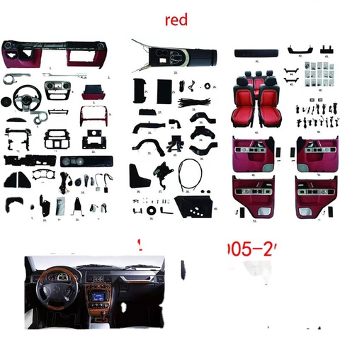 Mercedes-Benz Big g Old Model Changed to New G63G500 Modified Seat Instrument Panel