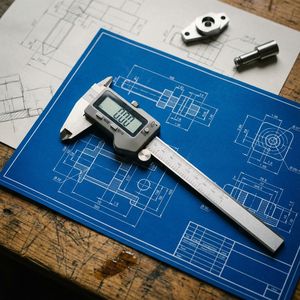 Calibre à pied à coulisse Jeoro Precision 0-300 mm, haute précision, en métal, pour les mécaniciens et les laboratoires de contrôle qualité - Product Image 1