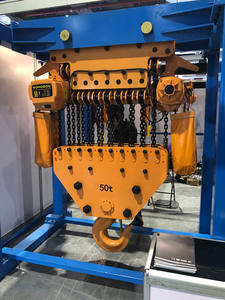 Madencilik sanayi kullanımı için G80 zinciri 2T elektrik Powered caraskal vinç zinciri ile caraskal blok tavan kaldırma - Product Image 3