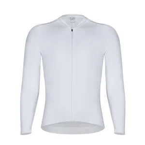 Desain kustom jersey mtb lengan panjang sepeda gunung pakaian oem cetakan halus jersey sepeda mtb dengan logo reflektif