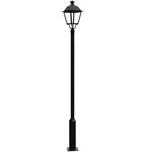 เสาไฟสวนแบบยุโรป 30W/50W  6000K แสงเดย์ไลท์ LED ตัวเรือนอะลูมิเนียม IP65/IP67 ใช้ไฟฟ้า/ไฟ AC ปรับความสว่างได้ - Product Image 6