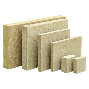 Panneau acoustique en laine de roche ignifuge, isolation phonique, taille personnalisée, 100 kg/m3 - Product Image 1