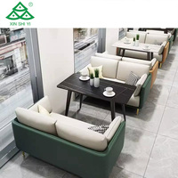 Meubles de restaurant commerciaux de luxe léger d'usine, banquettes et tables, ensembles de tables et de chaises pour hôtels, cafés, restaurants