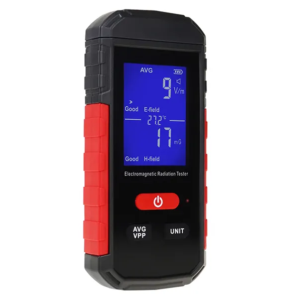 Hedao WT3122 Handheld EMF Meter Electromagnetic Radiation Detector Rechargeable Radiation instrument
