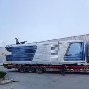 Maison mobile en aluminium type capsule spatiale, cabine de loisirs, chambre ensoleillée, hôtel conteneur en verre avec isolation phonique et thermique <span class=keywords><strong>solaire</strong></span> - Product Image 3