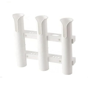 Supports muraux pour 3 cannes à pêche Tubes Liens Supports pour cannes à pêche - Product Image 6