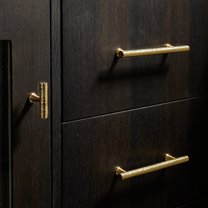 Handmade Hammer French European Pigeon Egg Brass Handle Gold Modern Simple <strong>Bedroom</strong> &amp; Kitchen Wardrobe <strong>Door</strong> Drawer Cabinet - Product Image 3