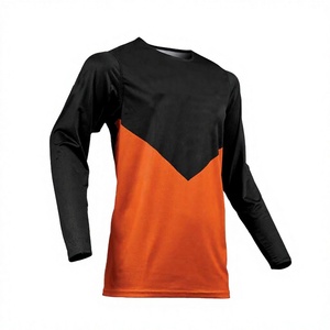 เสื้อเจอร์ซีย์มอเตอร์ครอสแขนยาวแบบซับลิเมชั่น ระบายอากาศ แห้งเร็ว ไซส์ใหญ่พิเศษ สำหรับกีฬาแข่งรถ ขายดีประจำปี 2024 ผลิตจากโพลีเอสเตอร์คุณภาพสูง - Product Image 1
