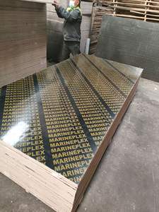 1220x2440mm 18mm <span class=keywords><strong>Film</strong></span> noir face contreplaqué Construction marine coffrage panneau phénolique eucalyptus/peuplier/pin noyau contreplaqué - Product Image 4
