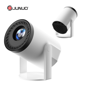 JUNUO 2026 Nuevo Proyector <span class=keywords><strong>MINI</strong></span> con Interfaz de Usuario Panda Color, 200ANSI Lúmenes, TURN1 Android 14, Enfoque Manual, 720P, Portátil, Multicolor - Product Image 1